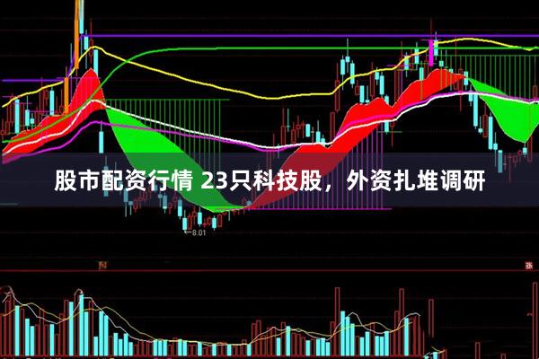 股市配资行情 23只科技股，外资扎堆调研